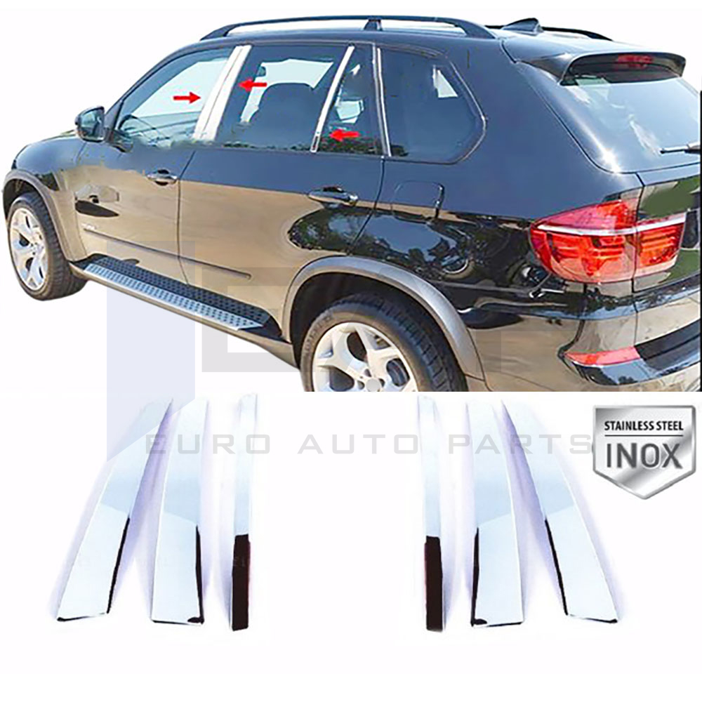 Door Post Set - 6 Pcs - Stainless Steel