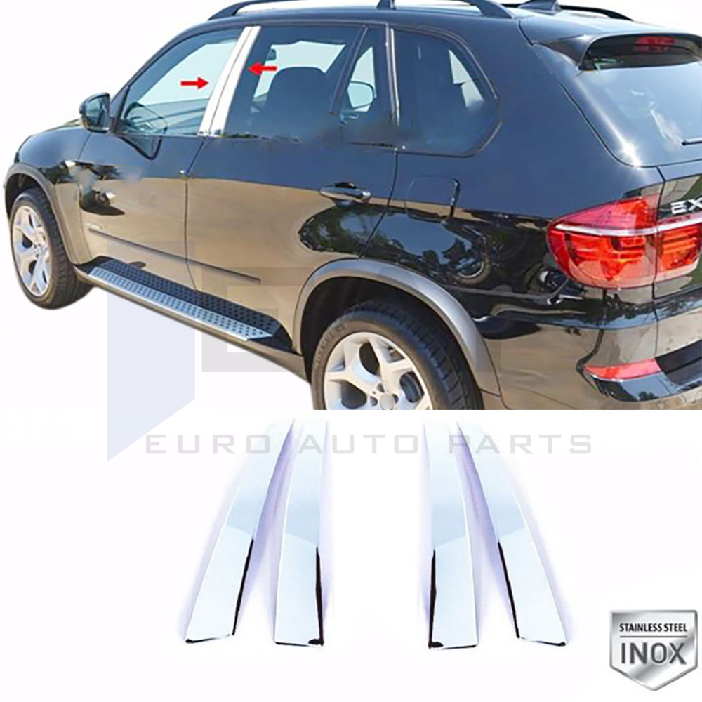 Door Post Set - 4 Pcs - Stainless Steel