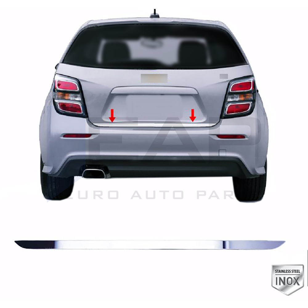 Trunk Lid Trim - Stainless Steel