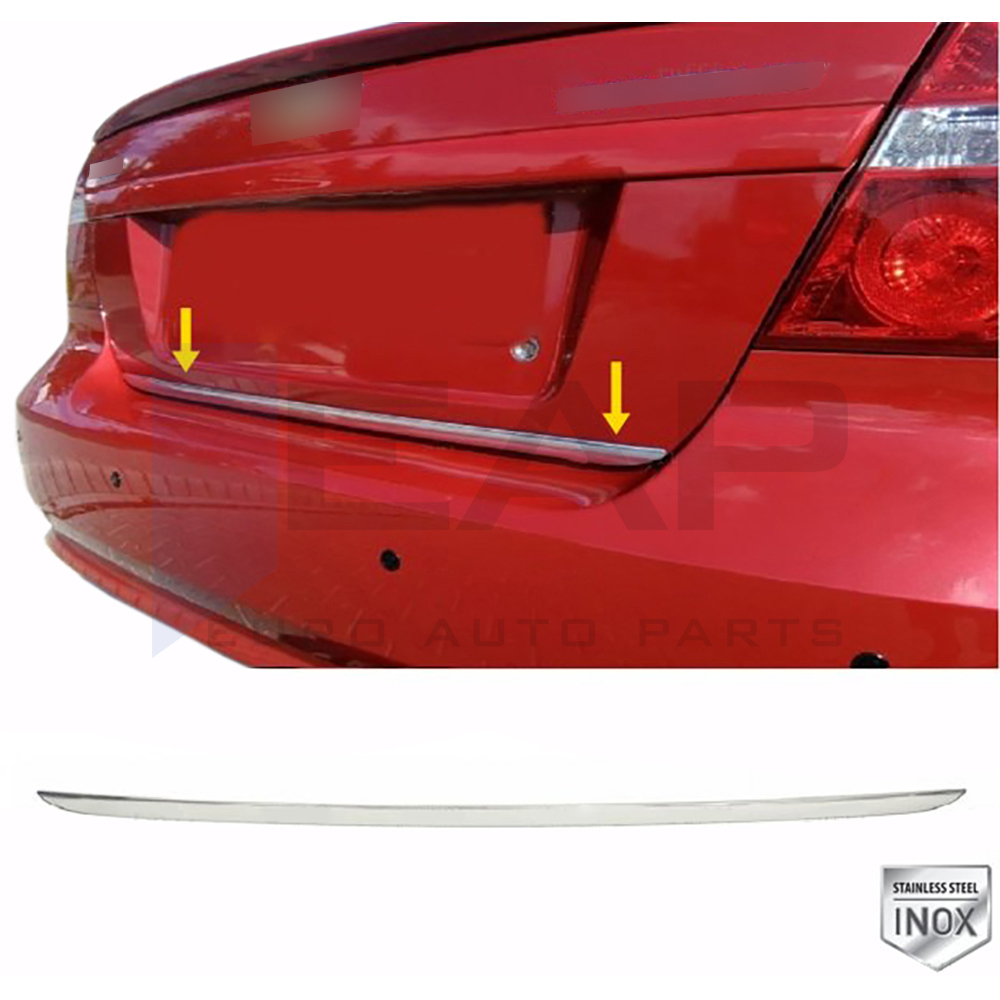Trunk Lid Trim - Stainless Steel
