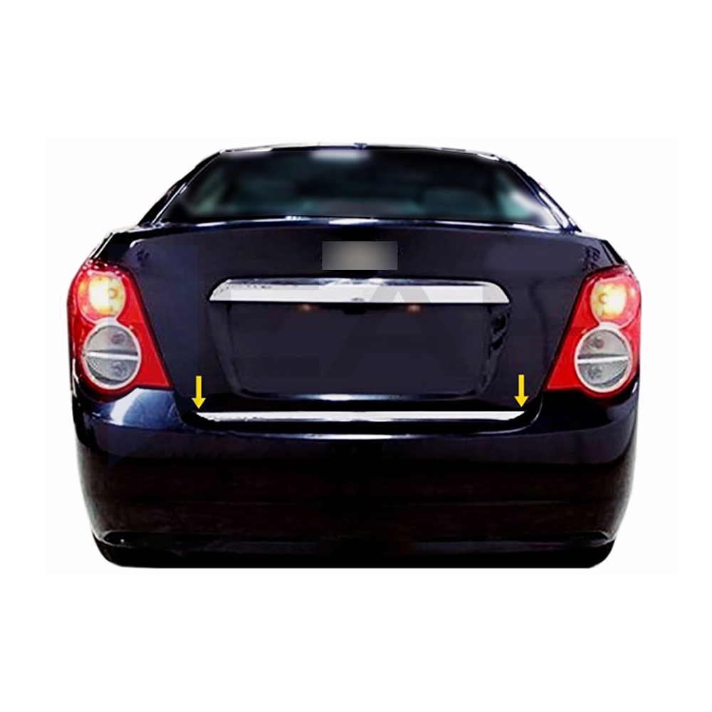 Trunk Lid Trim - Stainless Steel