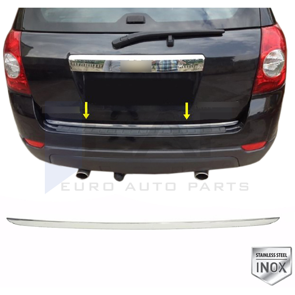 Trunk Lid Trim - Stainless Steel
