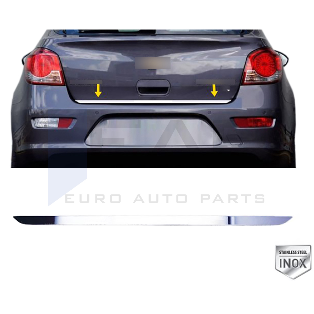 Trunk Lid Trim - Stainless Steel