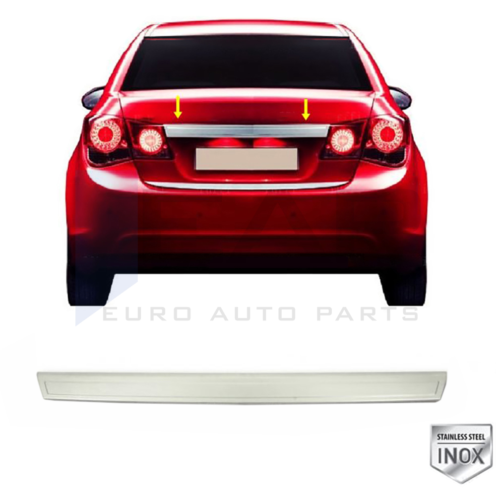 Trunk Lid Trim - Stainless Steel
