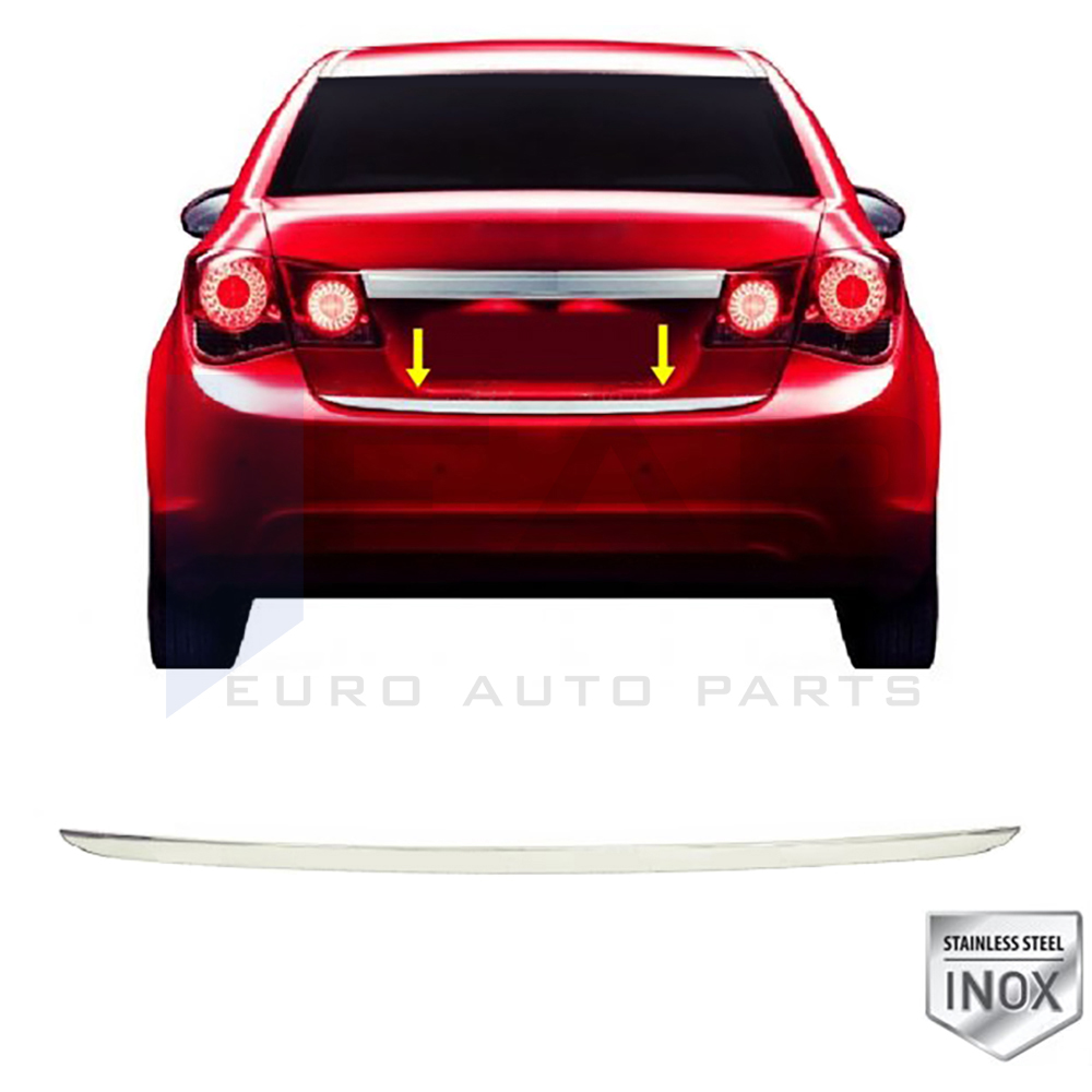 Trunk Lid Trim - Stainless Steel