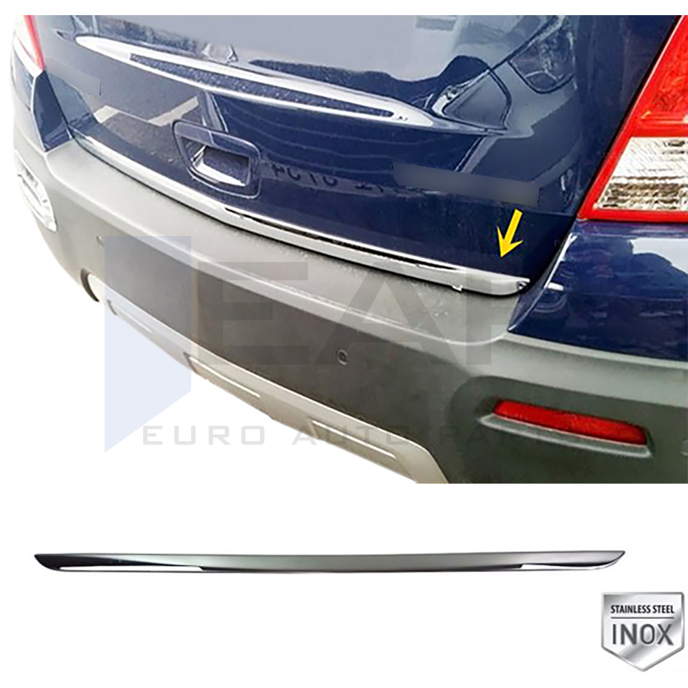 Trunk Lid Trim - Stainless Steel
