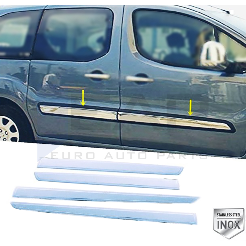 Side Door Trim - 4 Doors - Stainless Steel