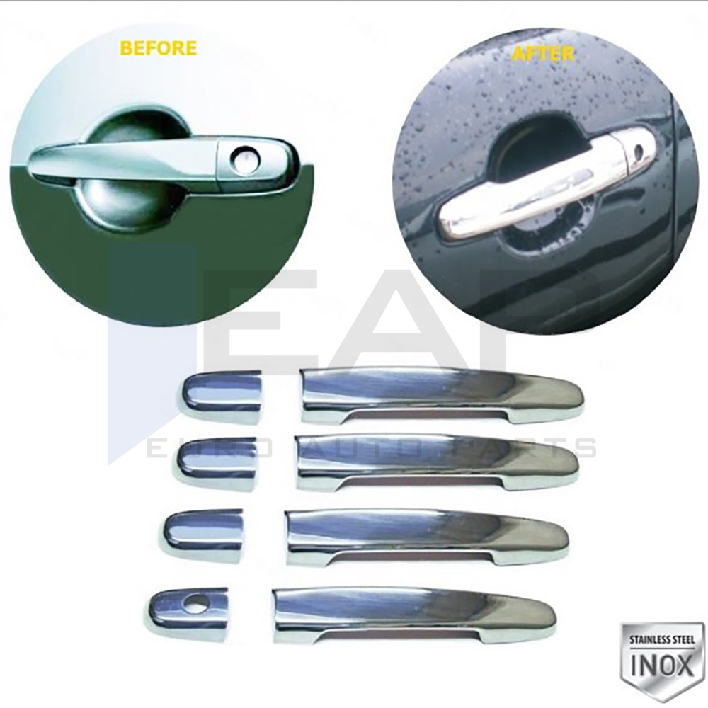 Door Handle Cover - 4 Doors - Stainless Steel