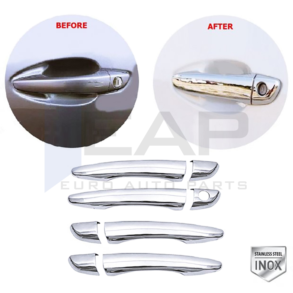 Door Handle Cover - 4 Doors - Stainless Steel