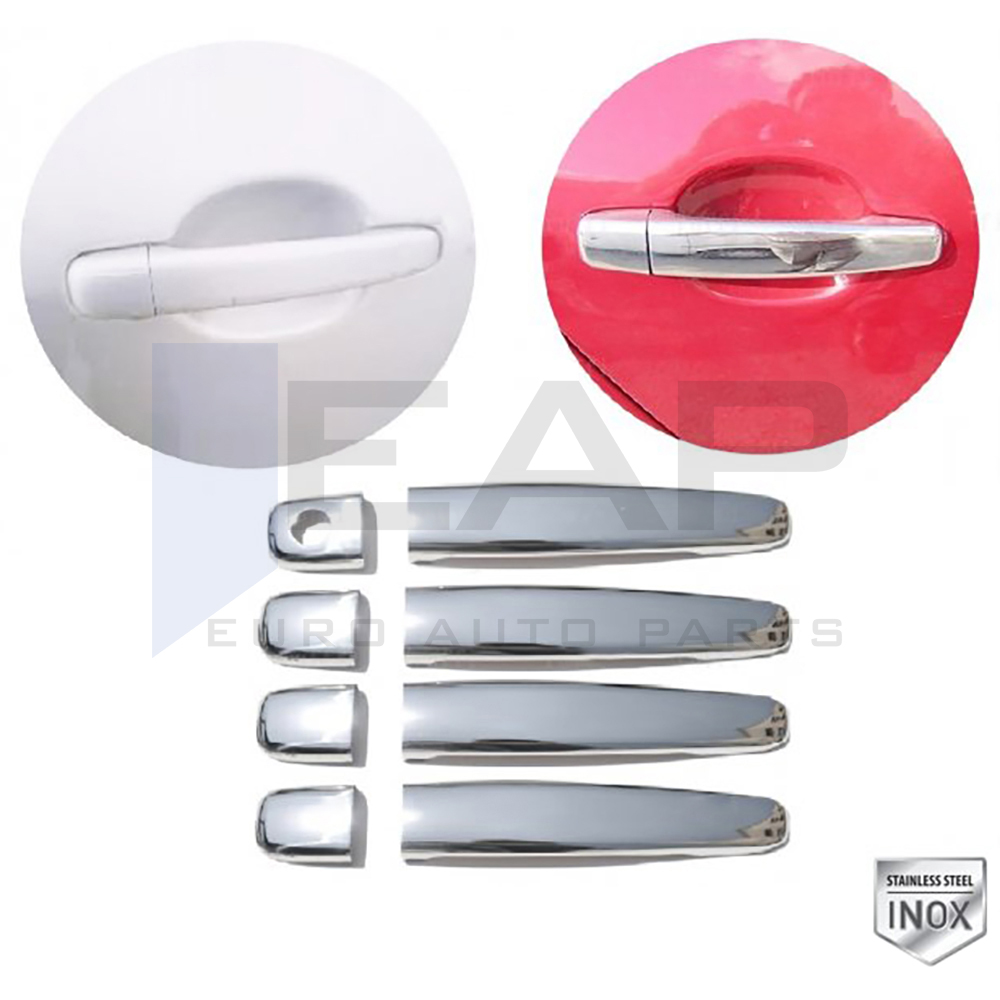 Door Handle Cover - 4 Doors - Stainless Steel