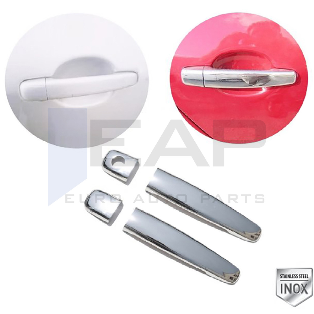 Door Handle Cover - 2 Doors - Stainless Steel