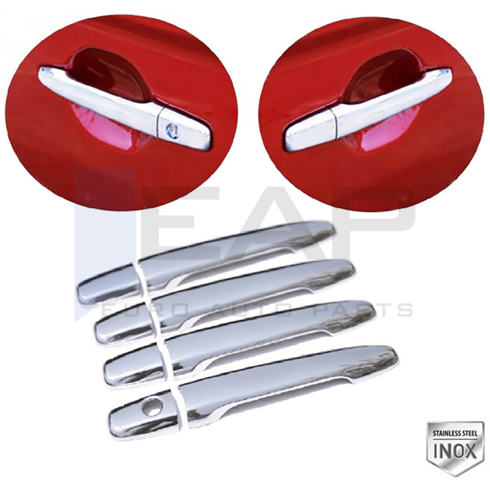 Door Handle Cover - 4 Doors - Stainless Steel