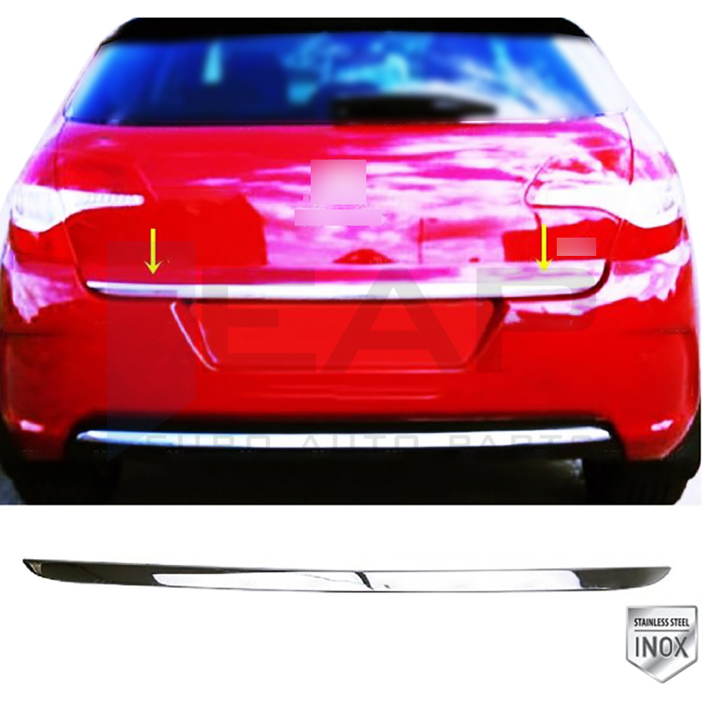 Trunk Lid Trim - Stainless Steel