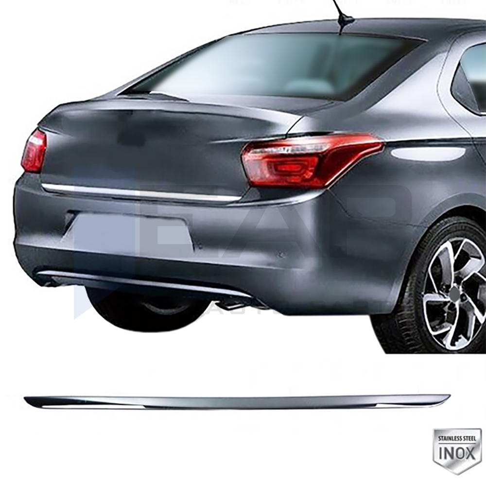 Trunk Lid Trim - Stainless Steel