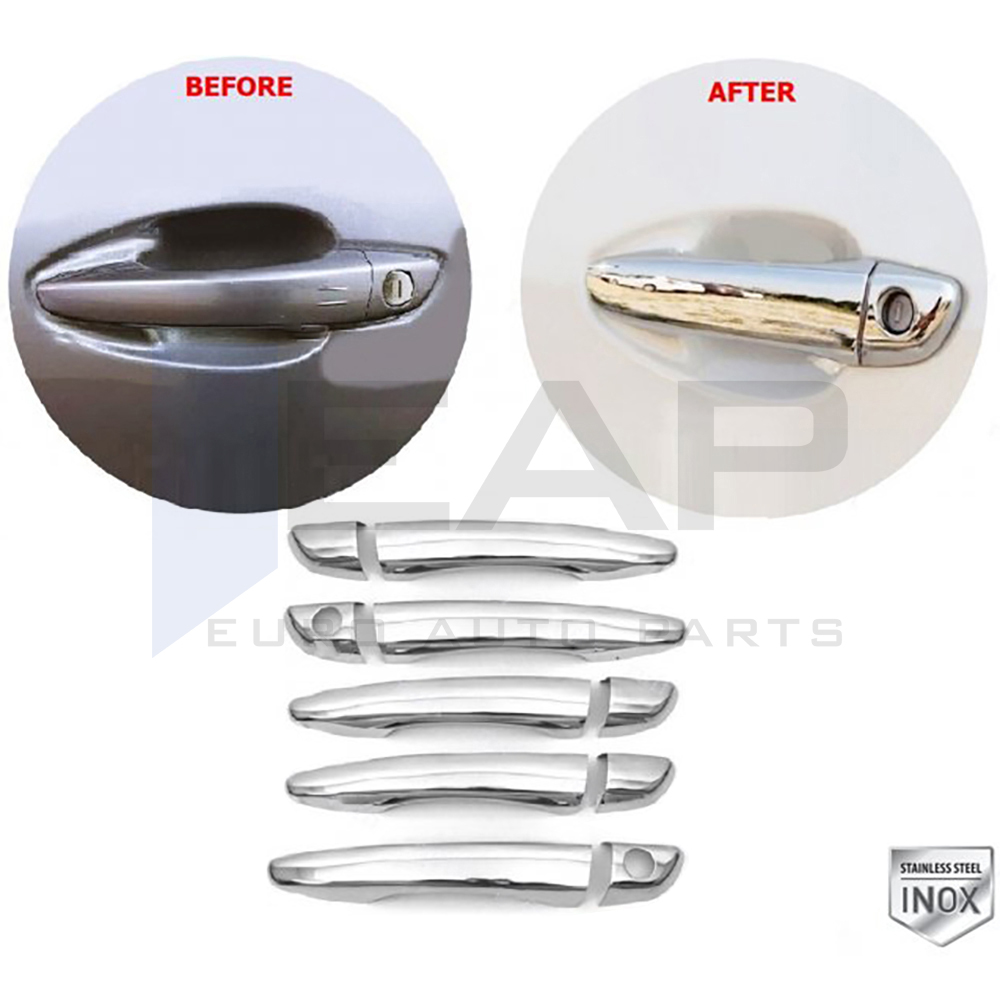 Door Handle Cover (Rear Double Door) (RHD) - 5 Doors - Stainless Steel