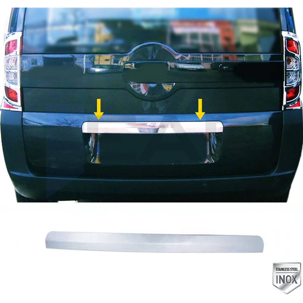 Trunk Lid Trim - Stainless Steel