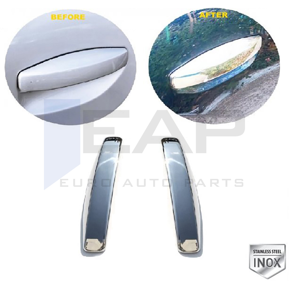Door Handle Cover - 2 Doors - Stainless Steel