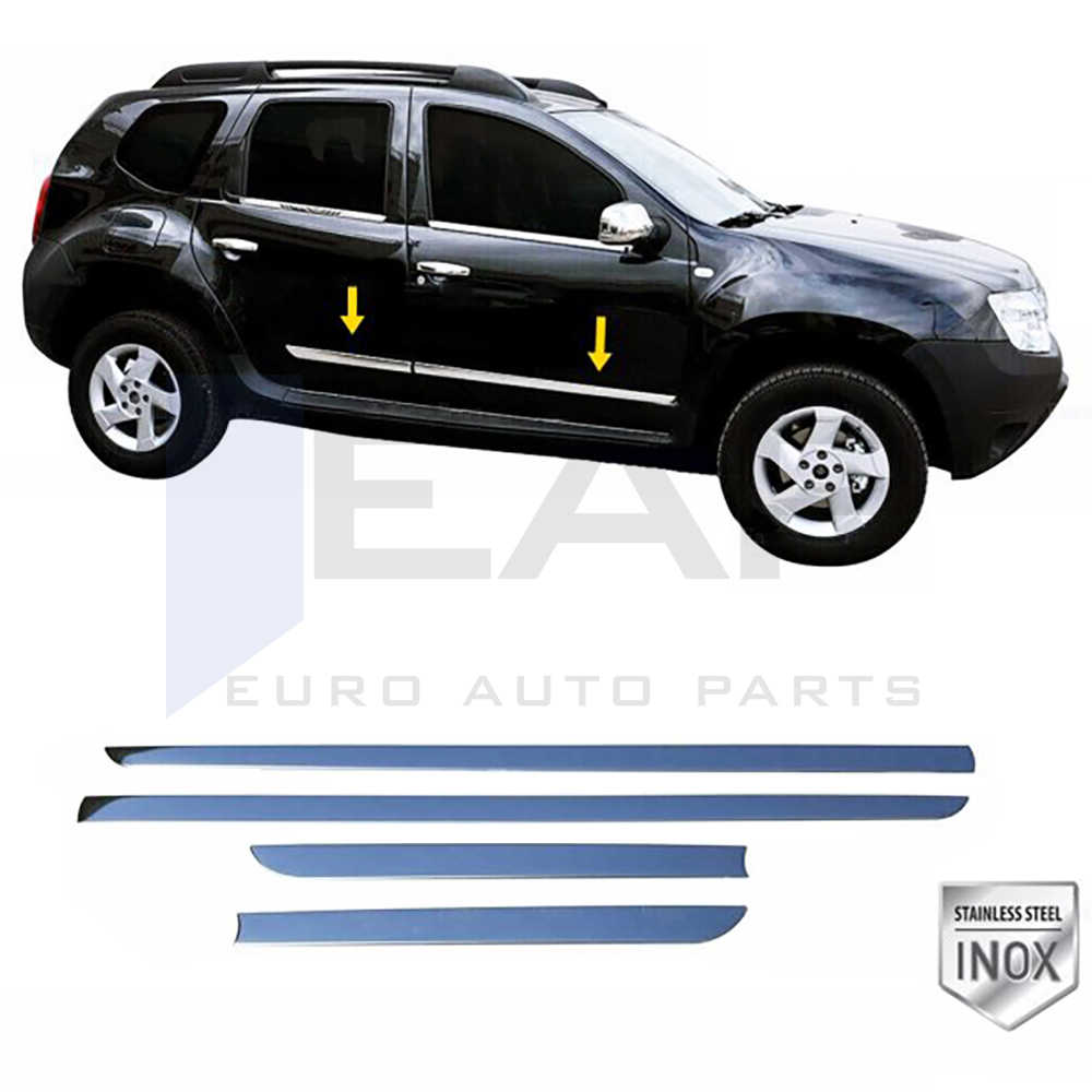 Side Door Trim - 4 Doors - Stainless Steel