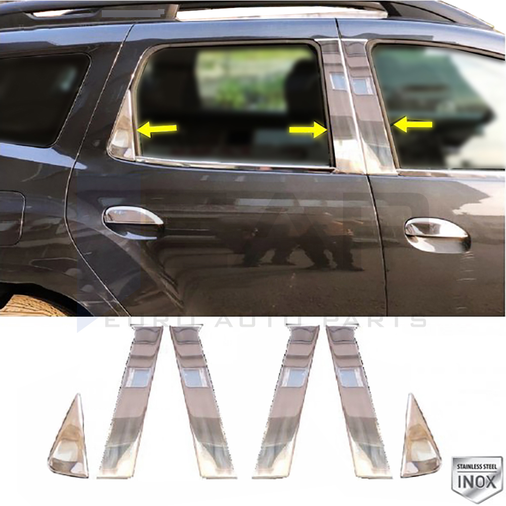 Door Post - 6 Pcs - Stainless Steel