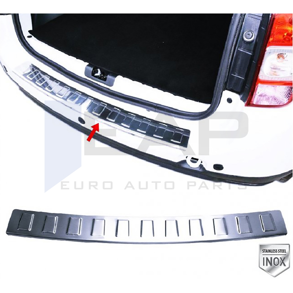 Rear Bumper Protector - Stainless Steel