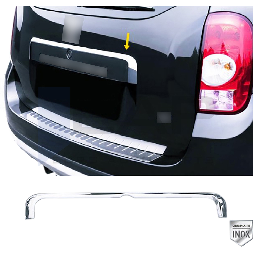 Trunk Lid Trim (Half) - Stainless Steel