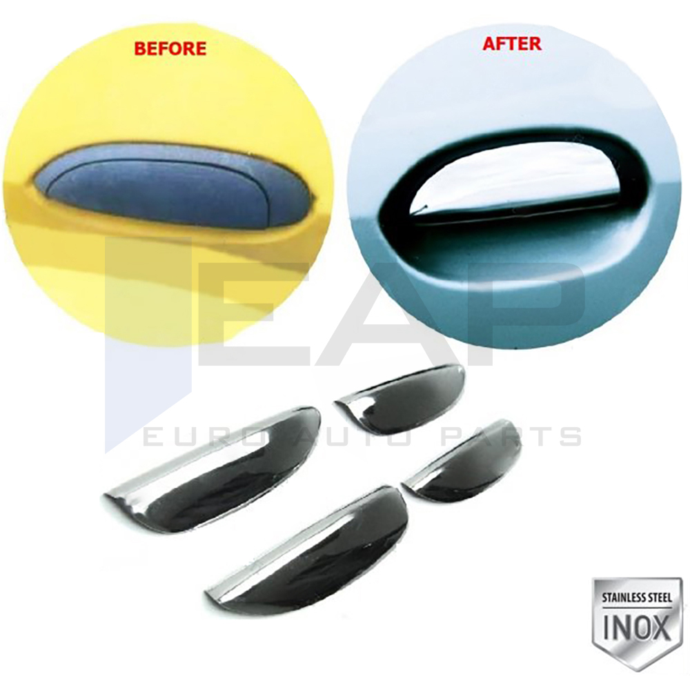 Door Handle Cover - 4 Doors - Stainless Steel