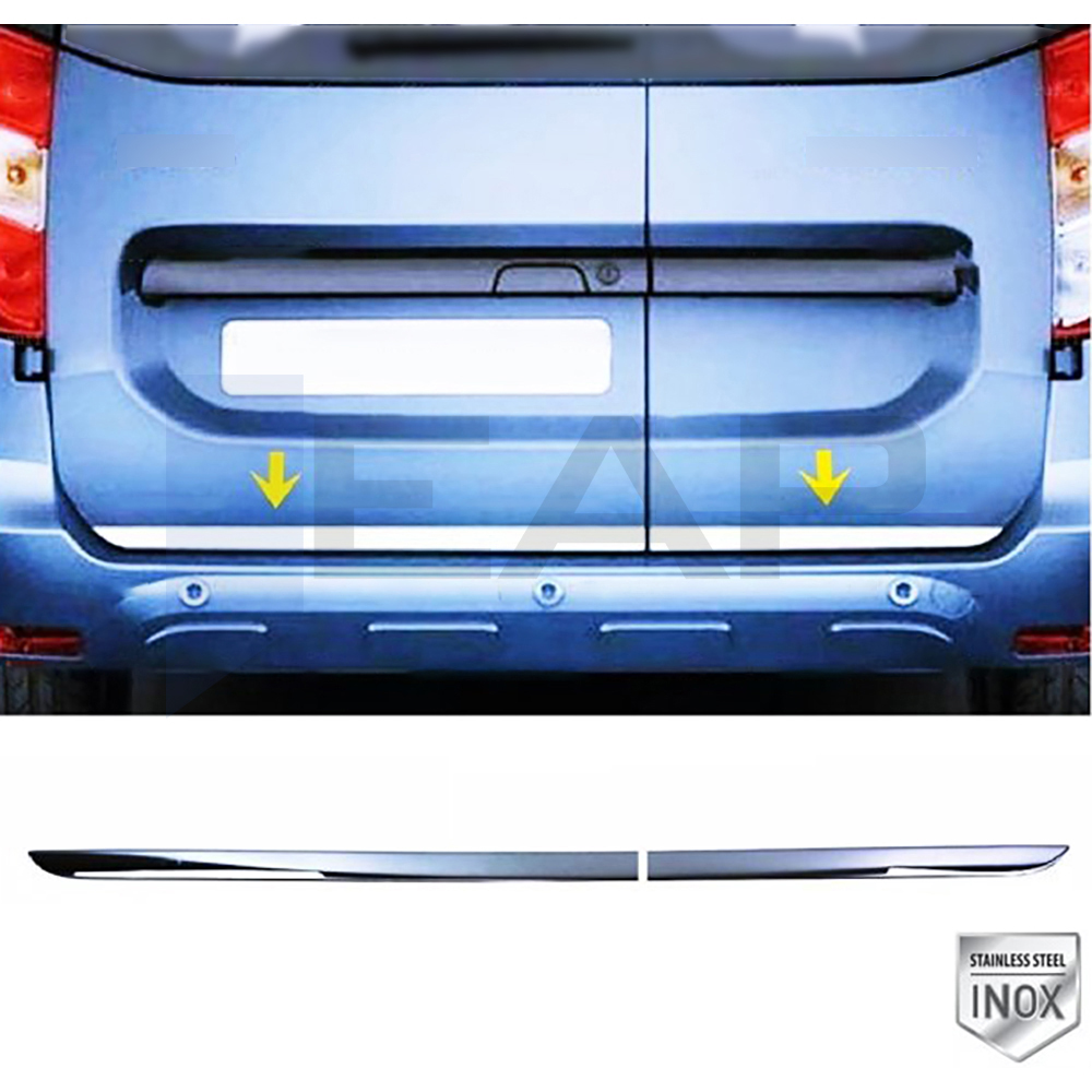Trunk Lid Trim - Stainless Steel