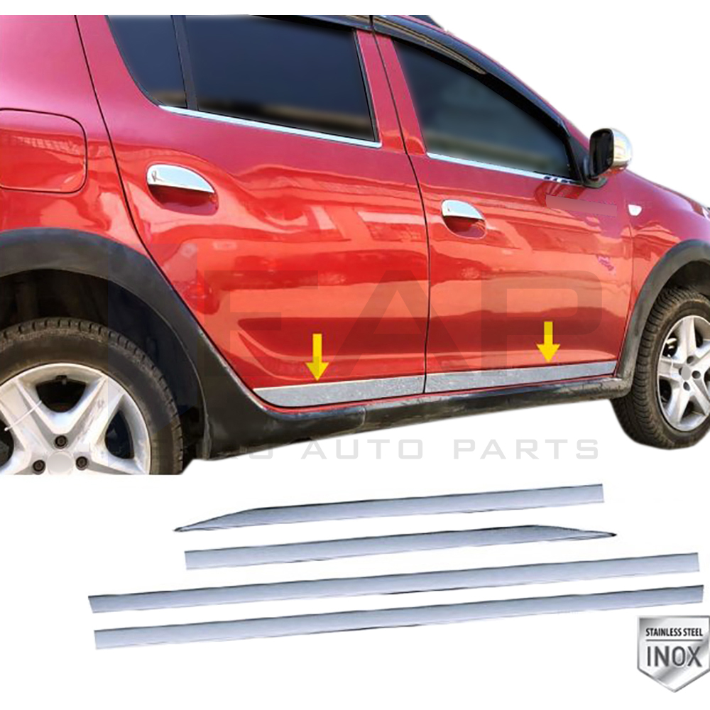 Side Door Trim - 4 Doors - Stainless Steel