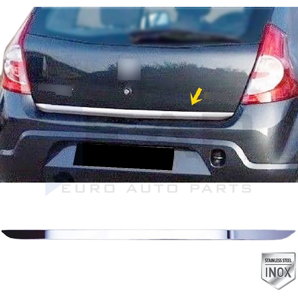 Trunk Lid Trim - Stainless Steel