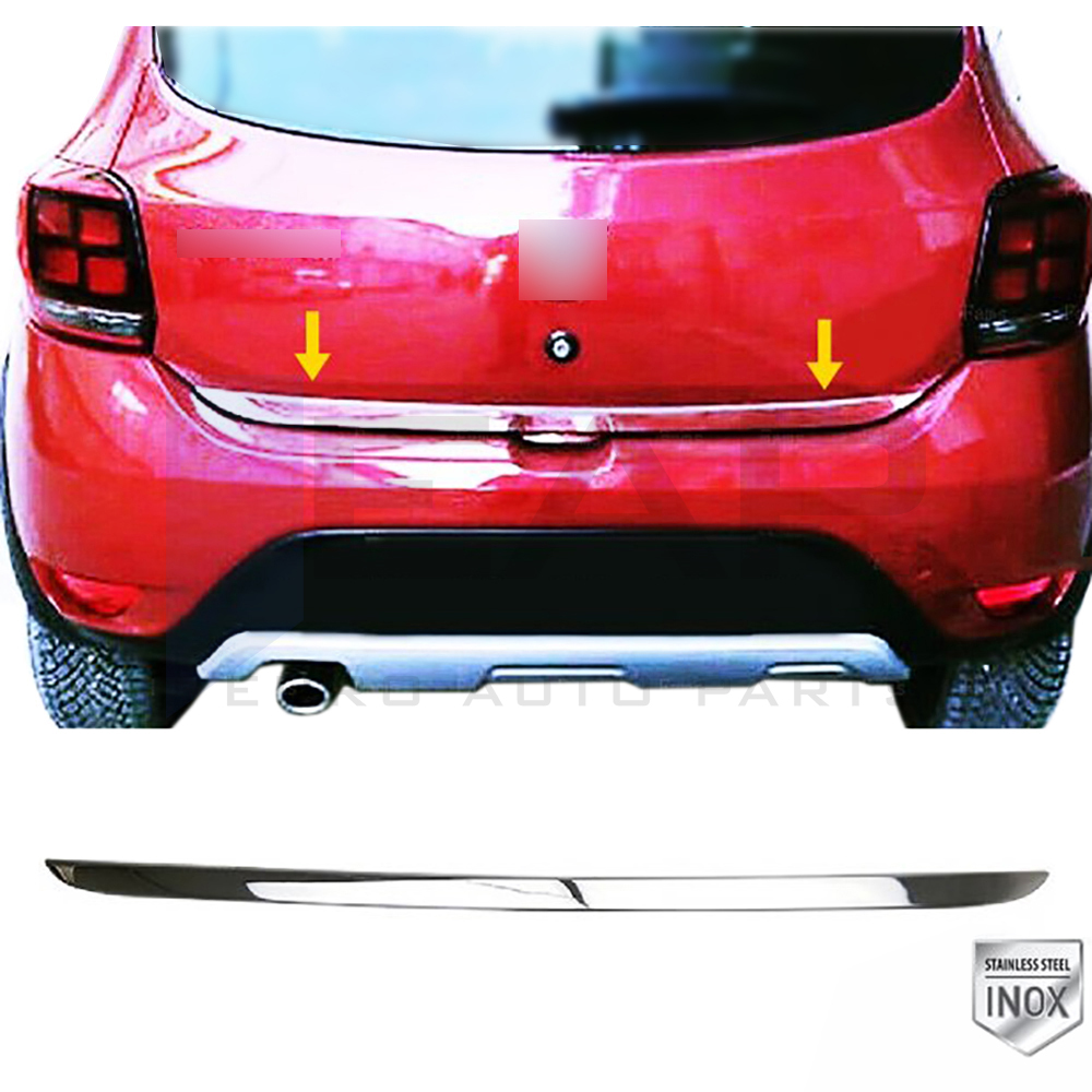 Trunk Lid Trim - Stainless Steel