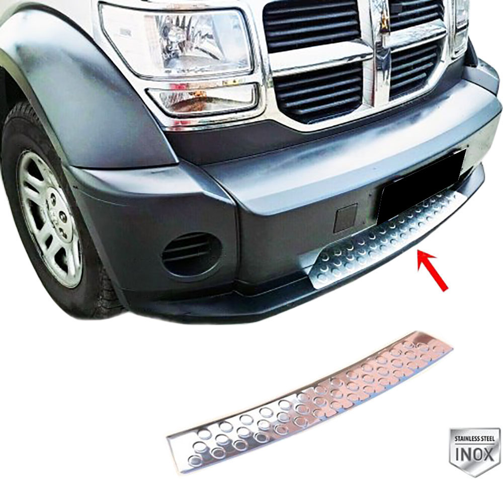 Front Bumper Lower Nickel Plated - Stainless Steel