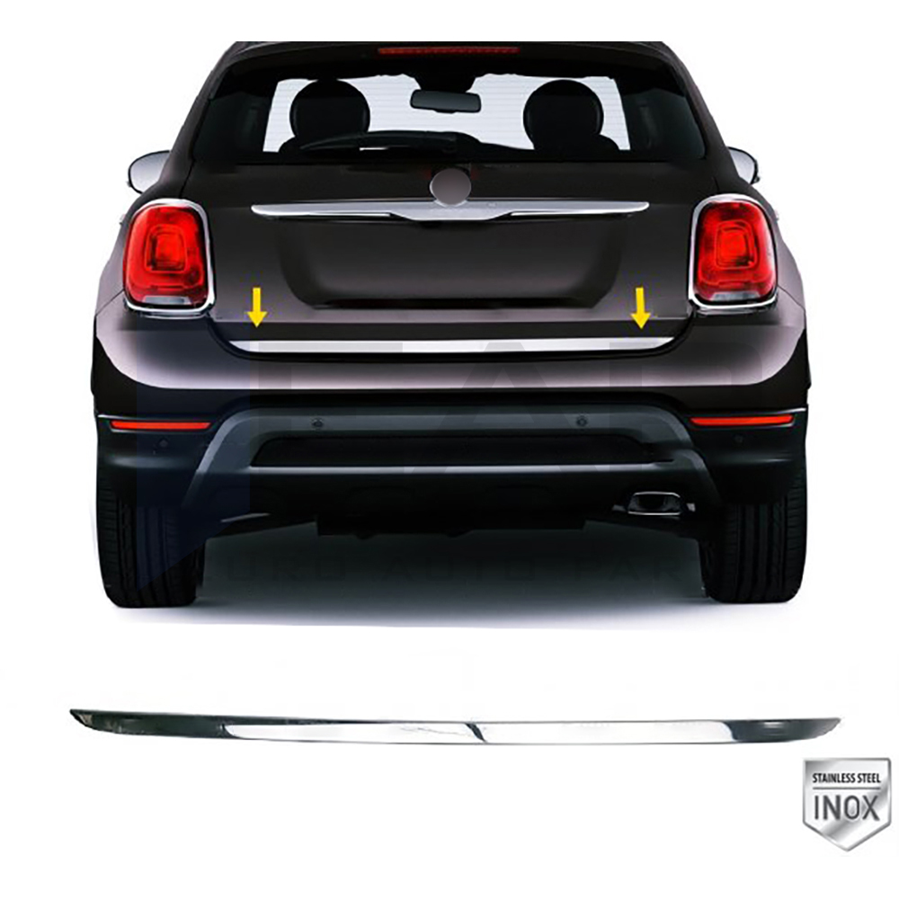 Trunk Lid Trim - Stainless Steel