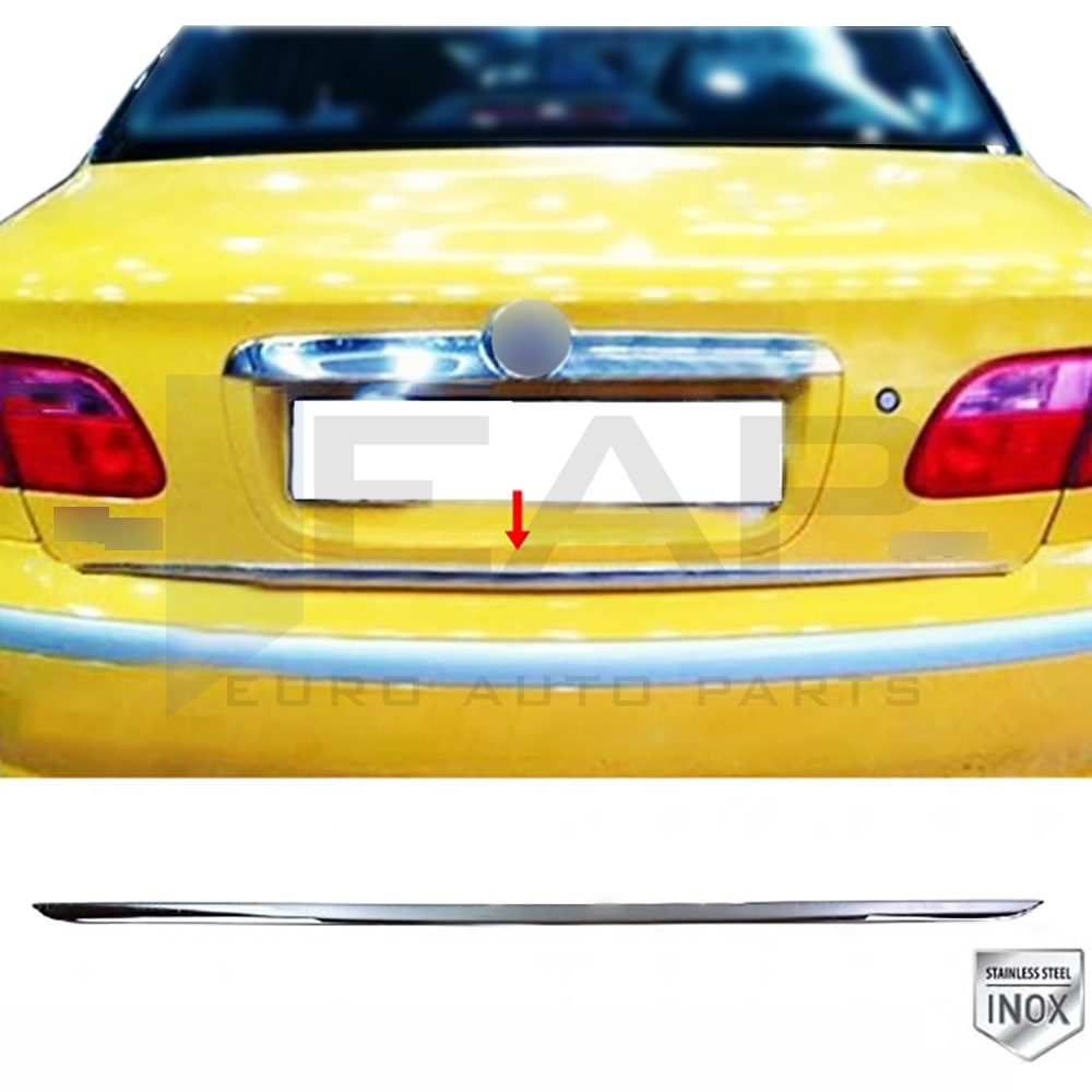 Trunk Lid Trim - Stainless Steel