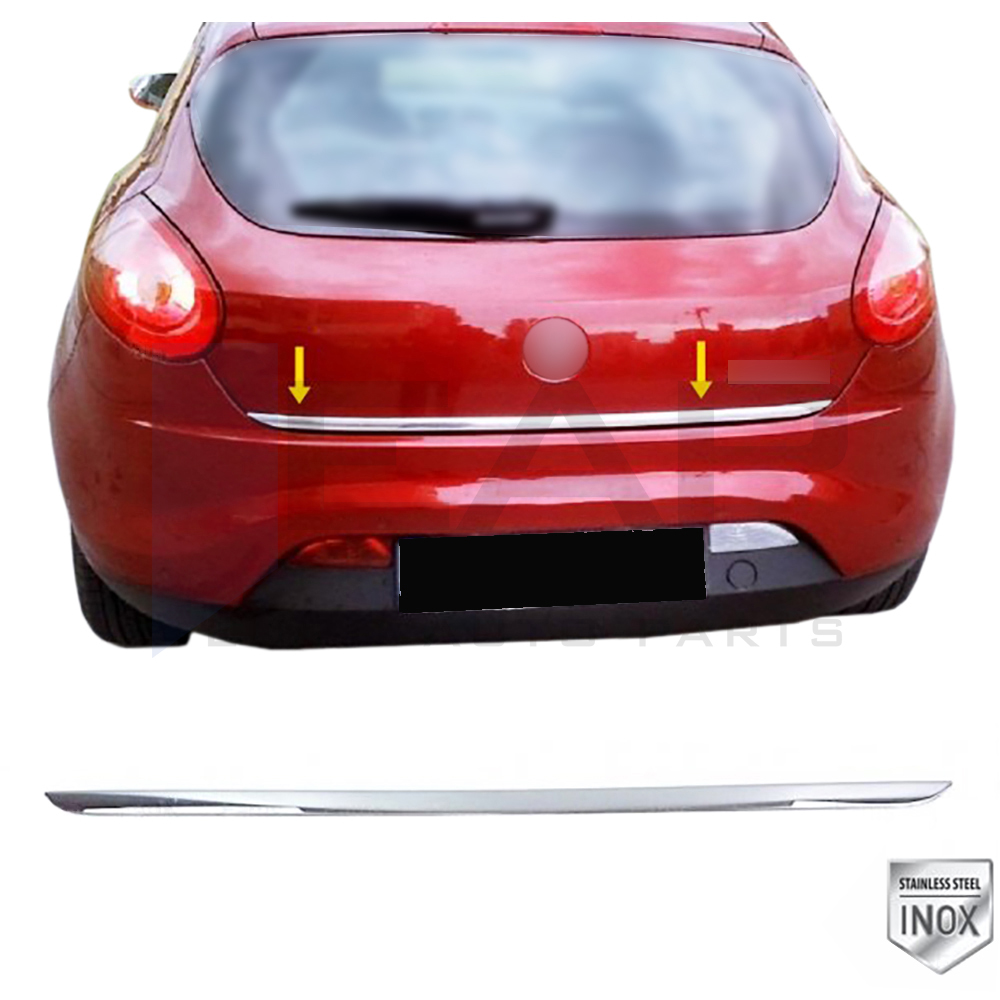 Trunk Lid Trim - Stainless Steel