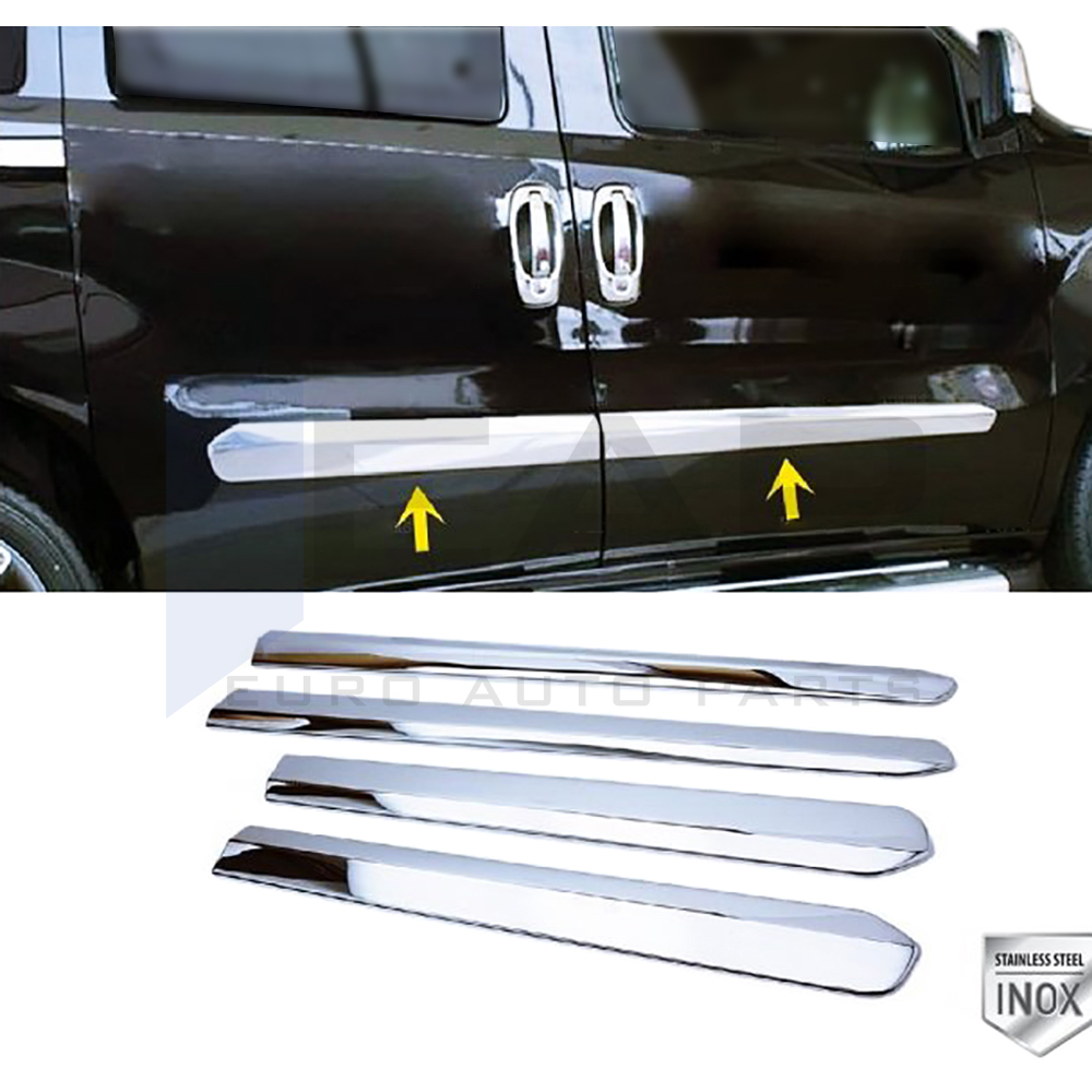 Side Door Trim - 4 Doors - Stainless Steel