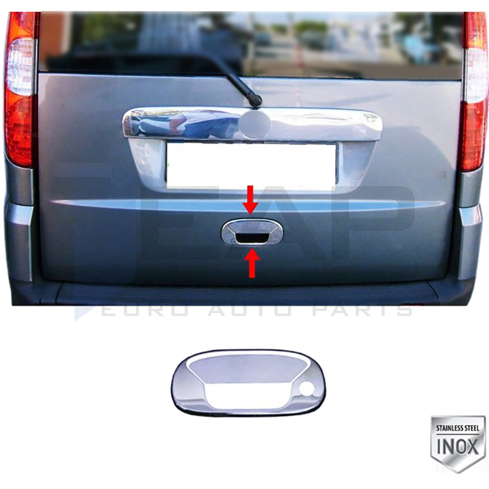 Trunk Lid Release 2 Pcs - Stainless Steel