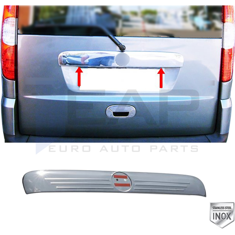 Trunk Lid Trim - Stainless Steel