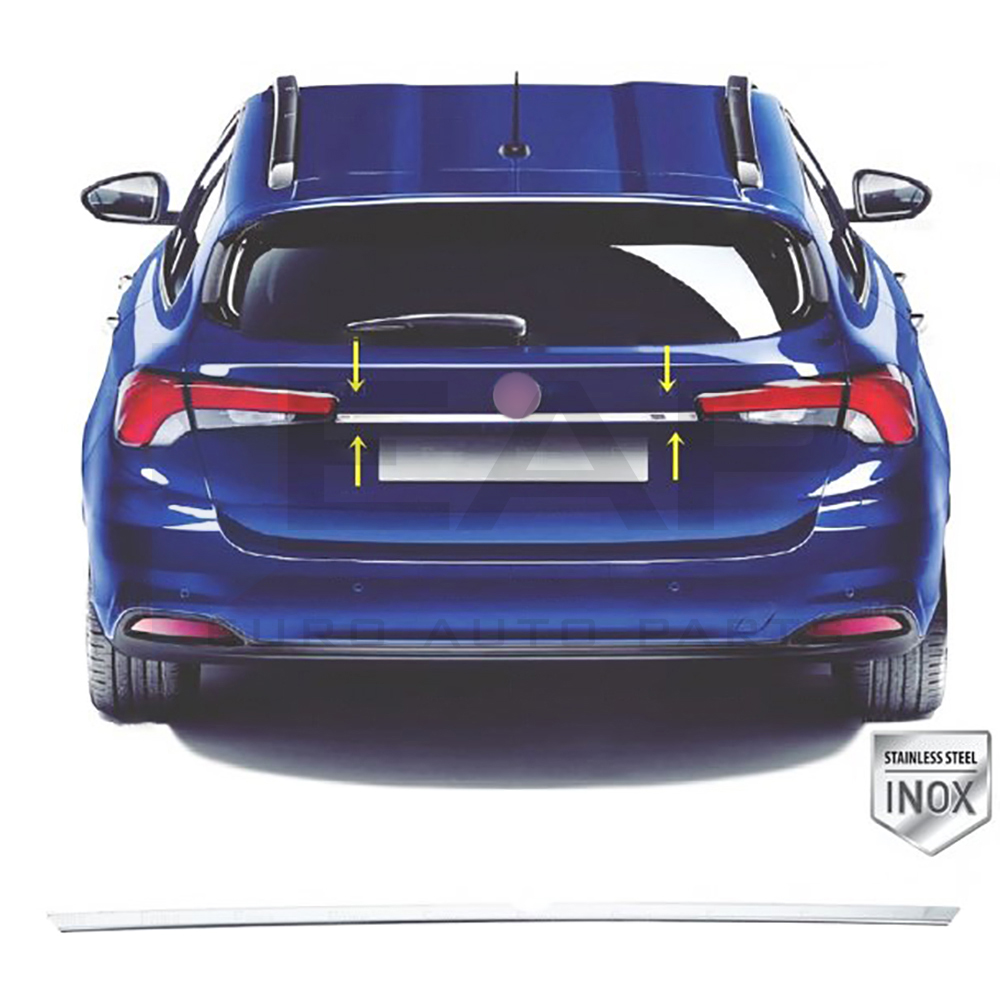 Trunk Lid Trim - Hb - Stainless Steel