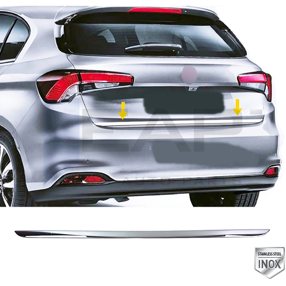 Trunk Lid Trim - Hb - Stainless Steel