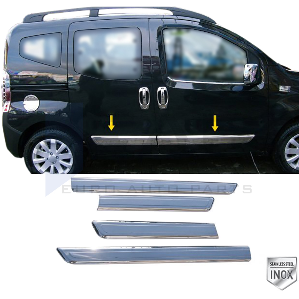 Side Door Trim - 4 Doors - Stainless Steel