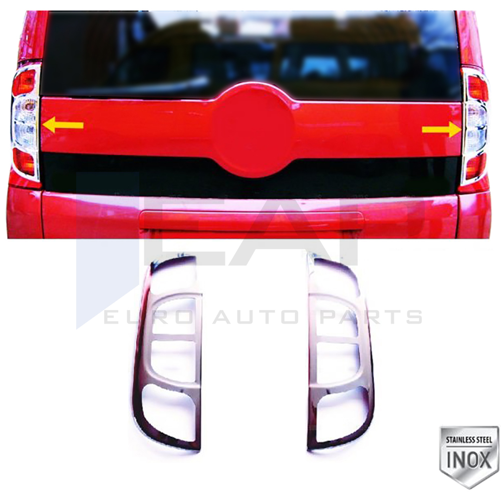 Tail Light Frame - 2 Pcs - Stainless Steel