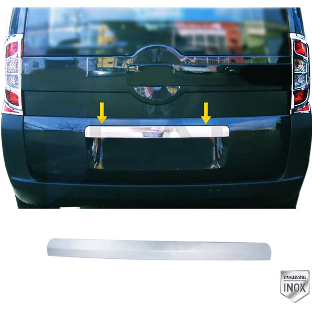Trunk Lid Trim - Stainless Steel