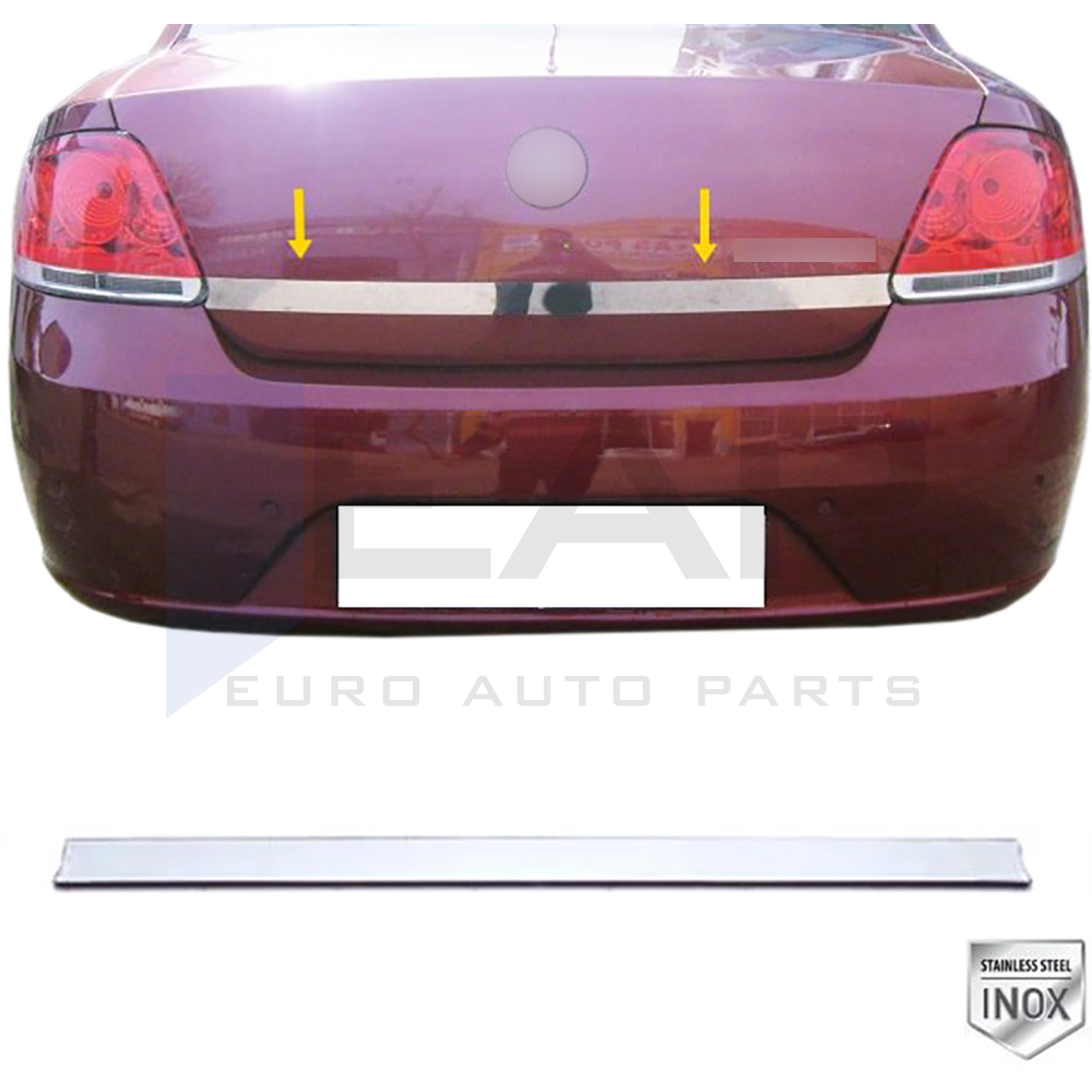 Trunk Lid Trim - Stainless Steel