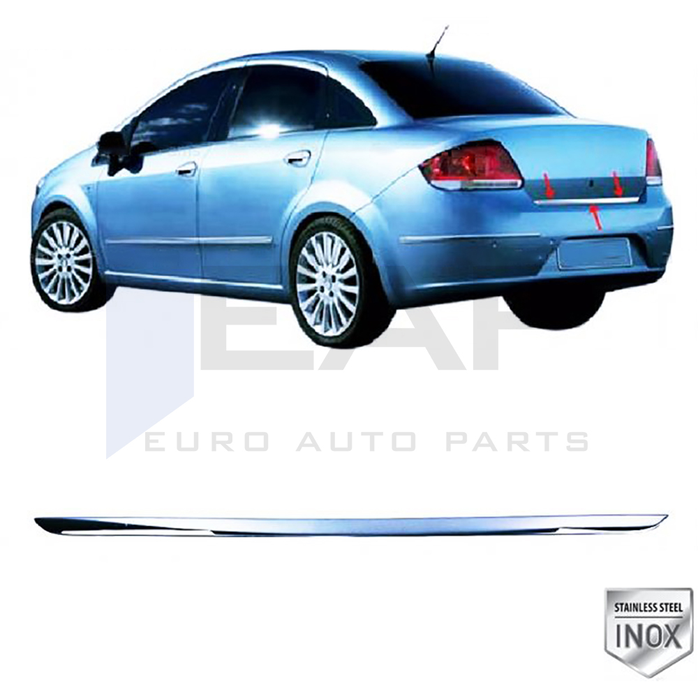 Trunk Lid Trim - Stainless Steel