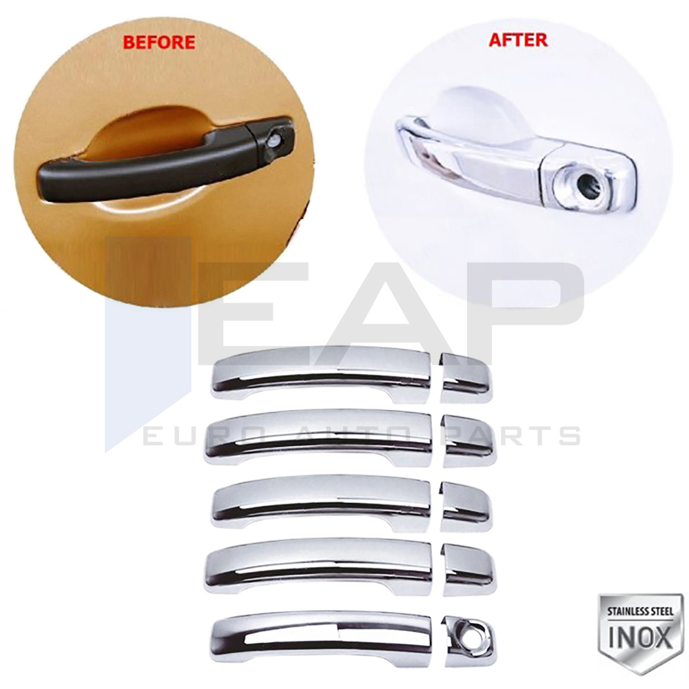 Door Handle Cover (Single Hole) - 5 Doors - Stainless Steel