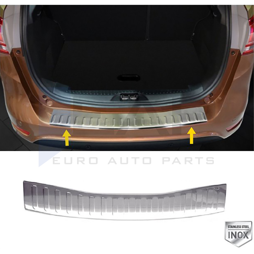 Rear Bumper Protector - Stainless Steel