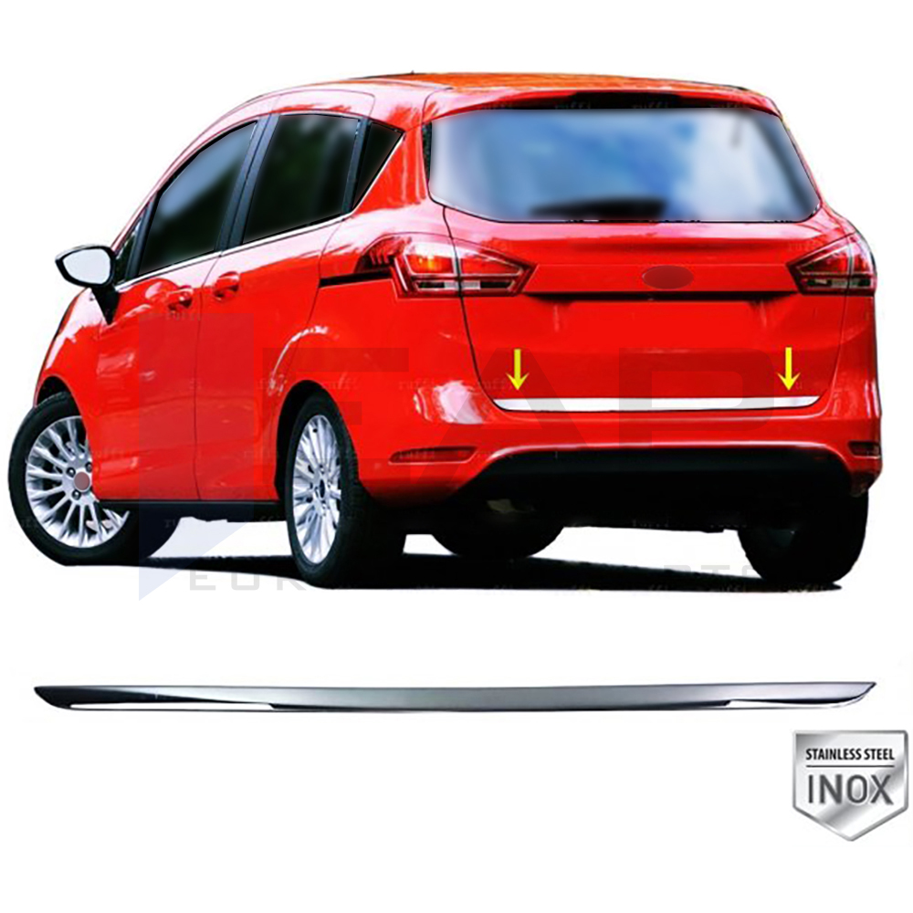 Trunk Lid Trim - Stainless Steel