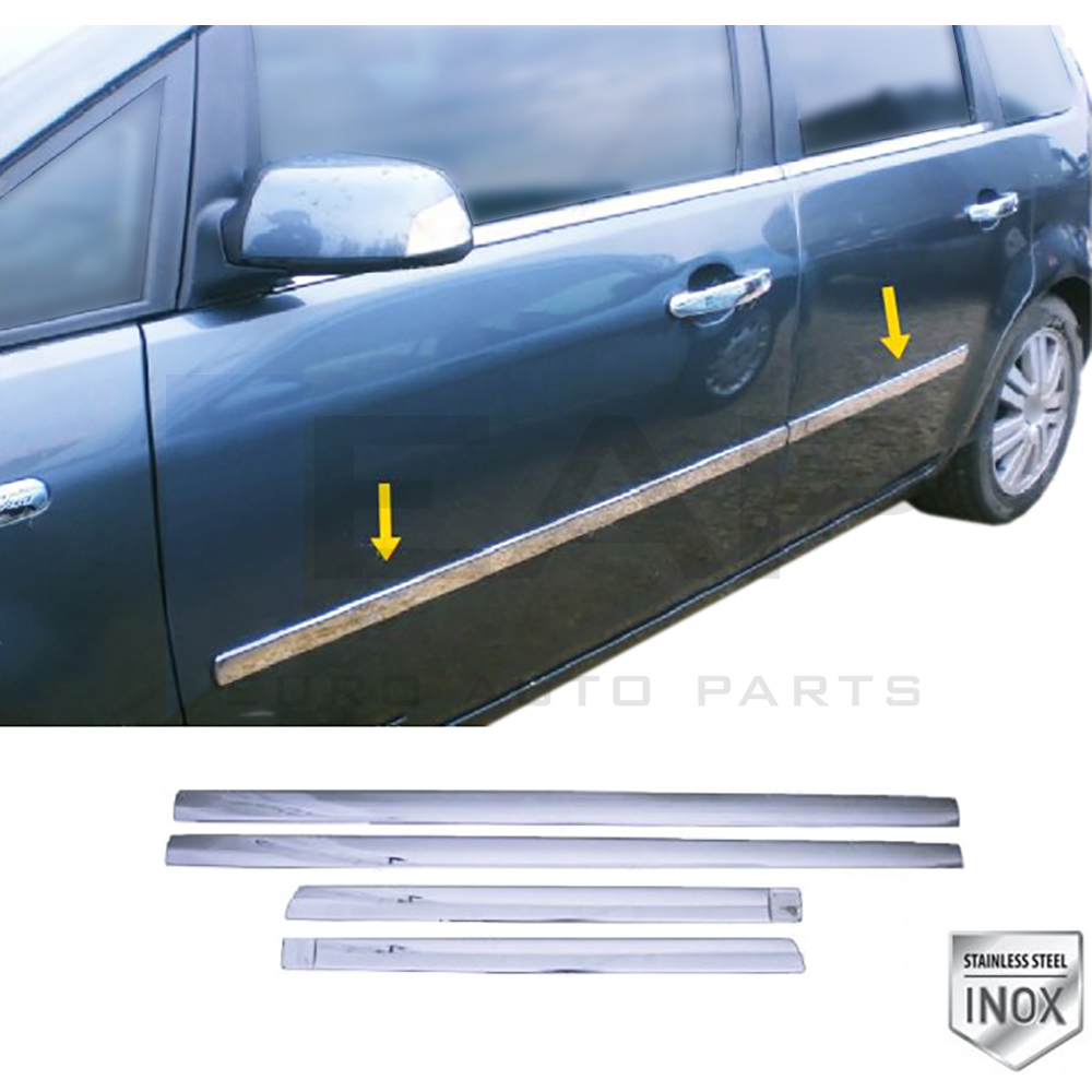 Side Door Trim - 4 Doors - Stainless Steel