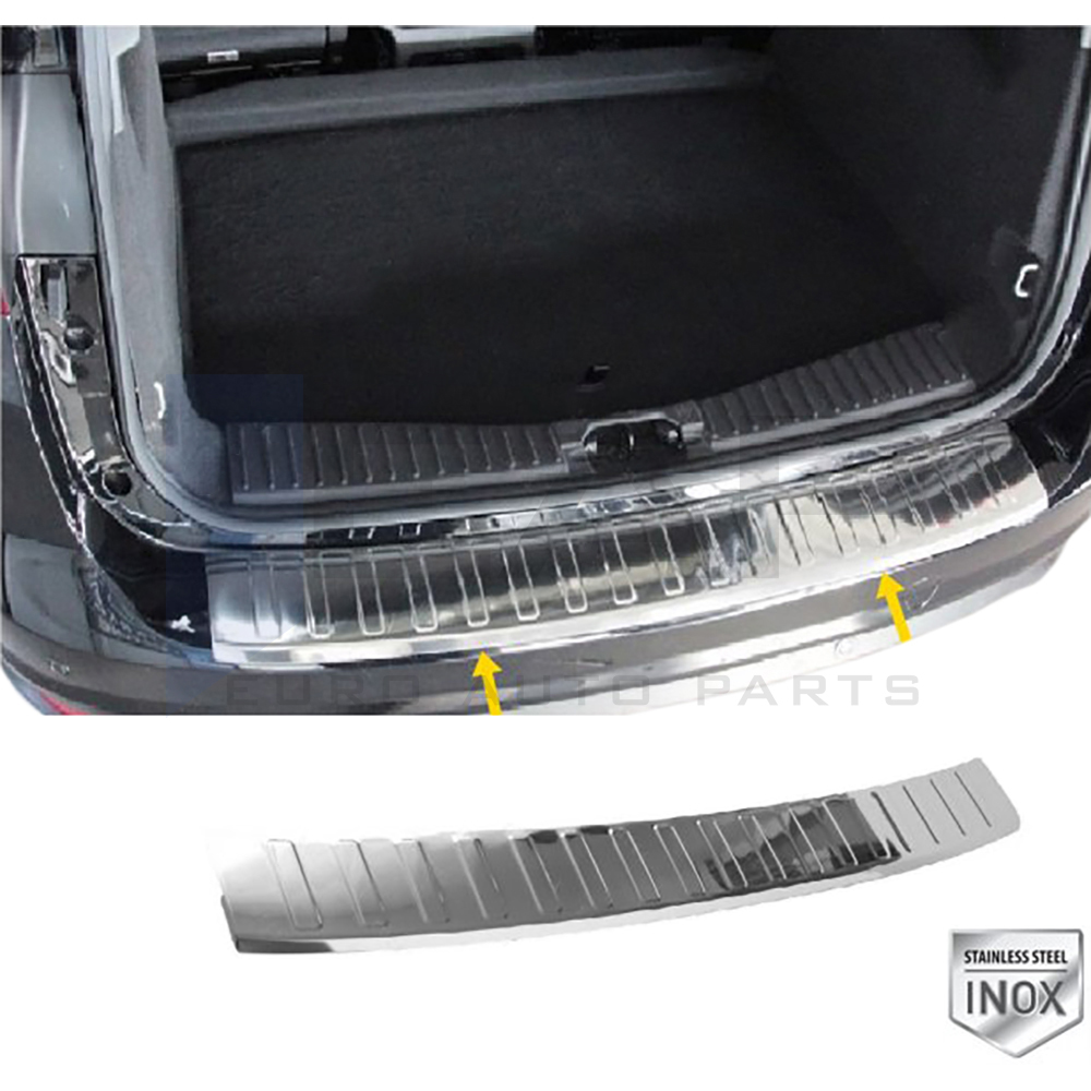 Rear Bumper Protector - Stainless Steel