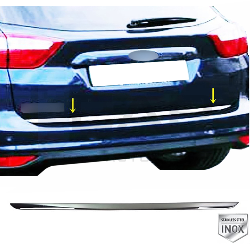 Trunk Lid Trim - Stainless Steel